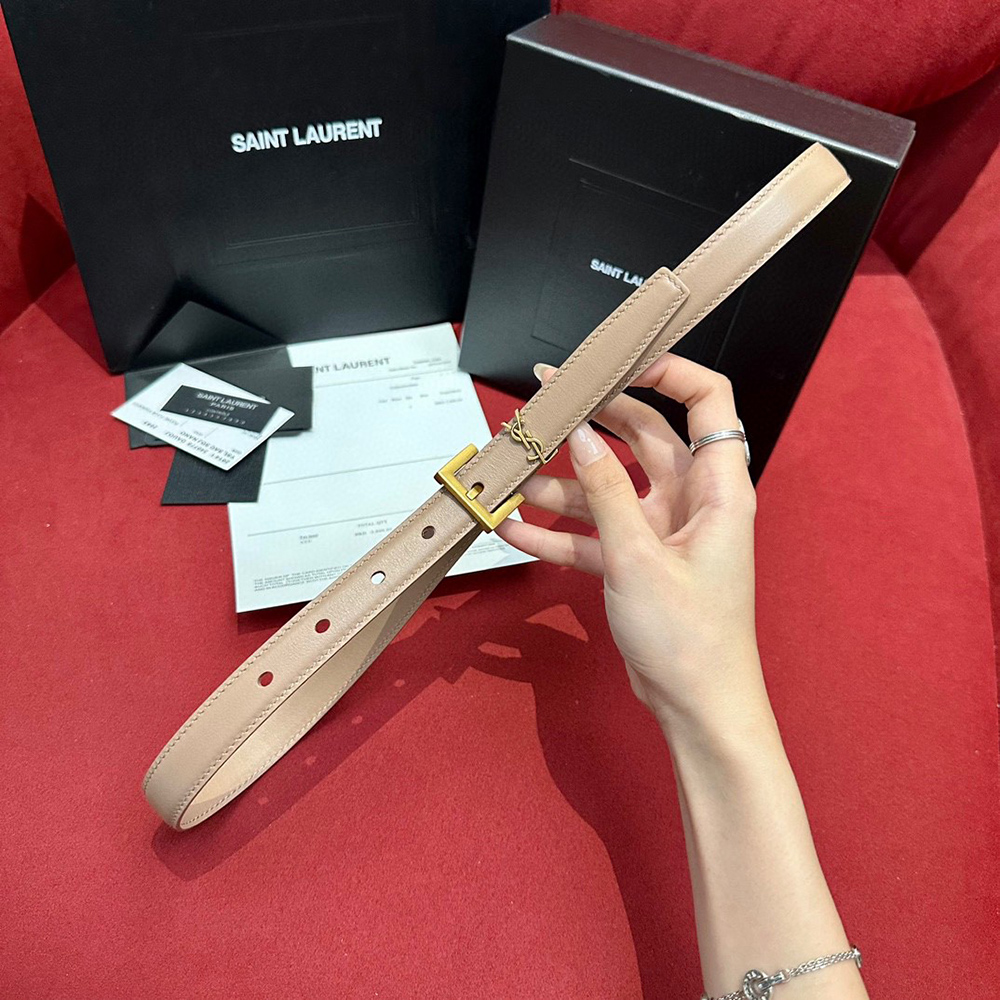 Sa**t Lau*nt cassandre thin belts 554465 20mm