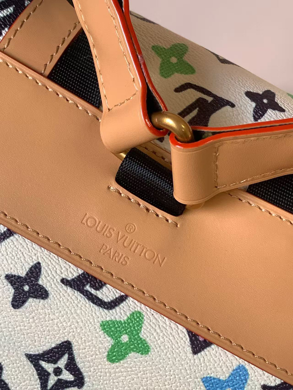 l0*is V*t0n christopher mm vanilla bags m25240 44*38*12.5cm