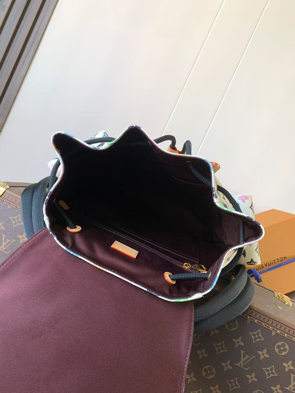 l0*is V*t0n christopher mm vanilla bags m25240 44*38*12.5cm