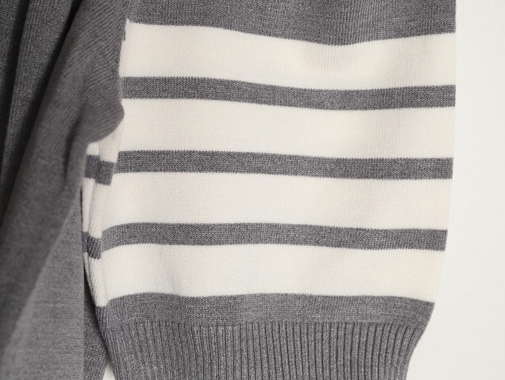 Thom Browne Knitted Four-Bar Polo Short Sleeve T-Shirt TSK1