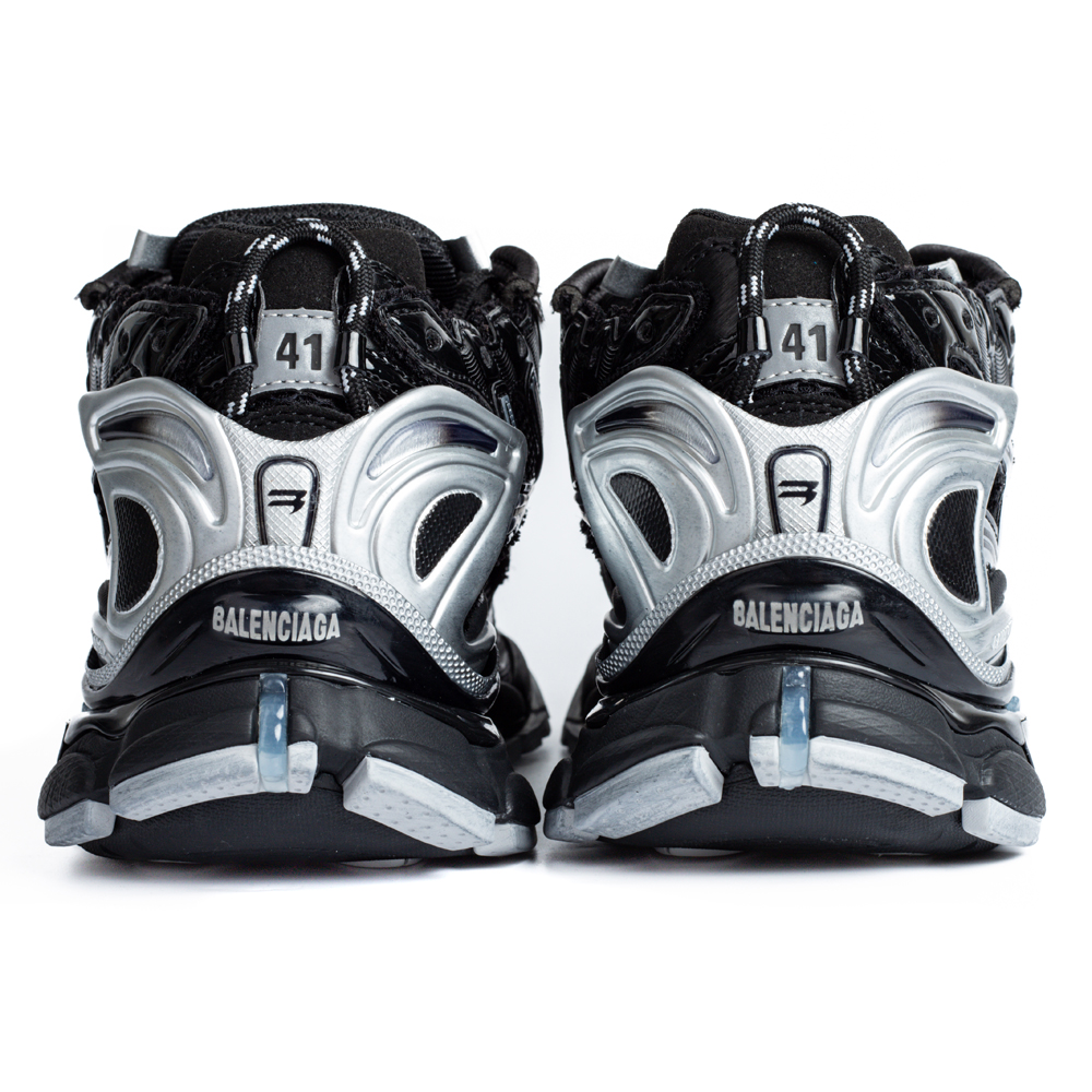 Ba*len*cia*ga runner sneaker "black silver"
