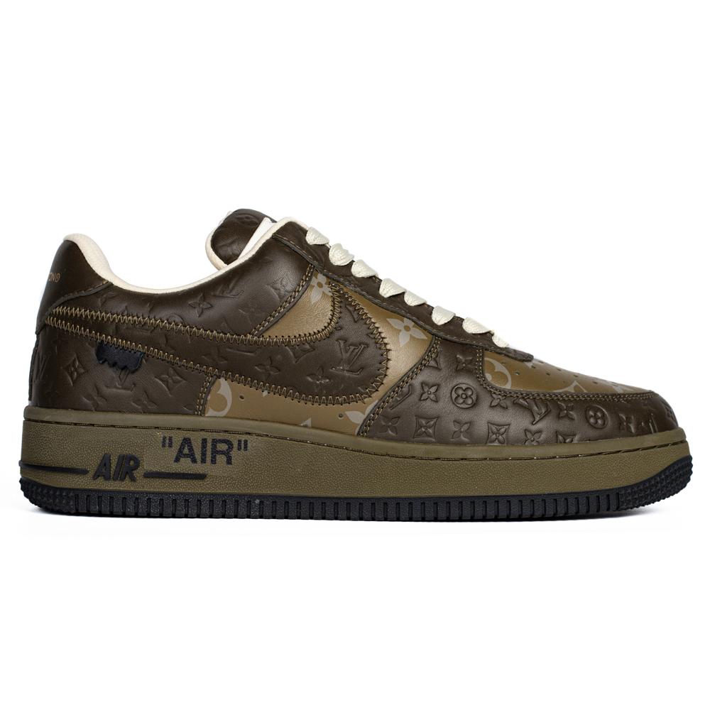 l0*is V*t0n & nike air force 1 virgil abloh ''olive''