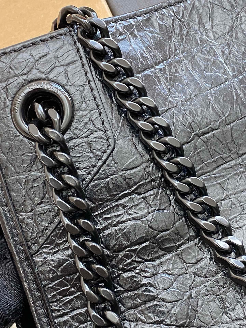 Sa**t Lau*nt niki shopping bags 5779990 33*27*11.5cm