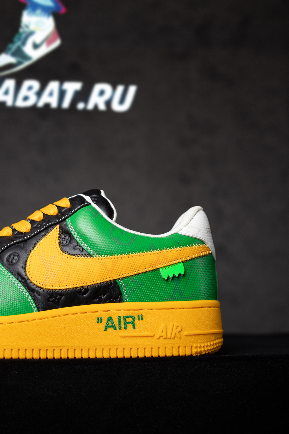 l0*is V*t0n & nike air force 1 virgil abloh 