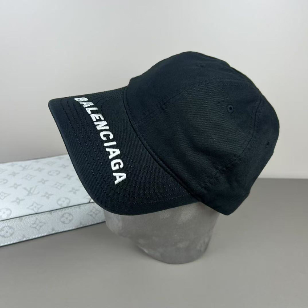 Ba*len*cia*ga cotton twill baseball hats c32308