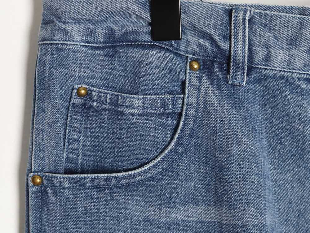 l0*is V*t0n embossed monogram cargo jeans