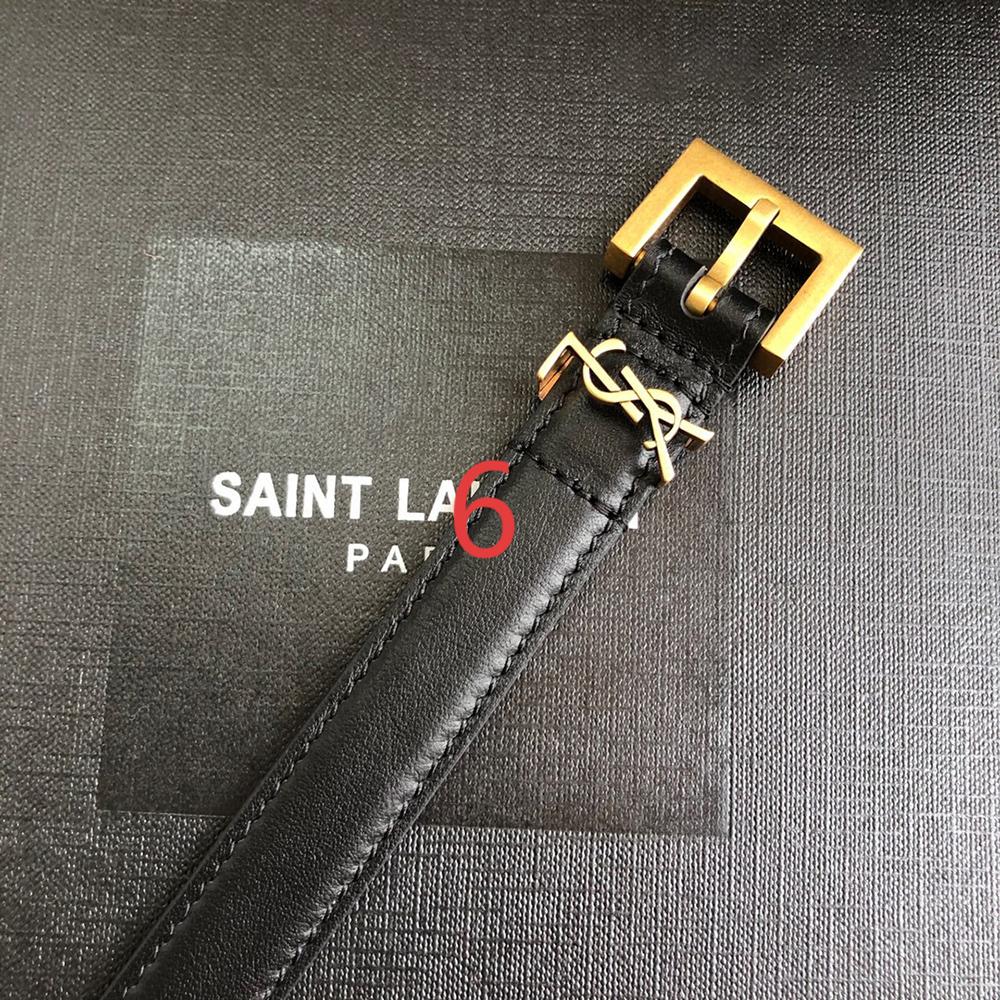 Sa**t Lau*nt cassandre thin belts 554465 20mm