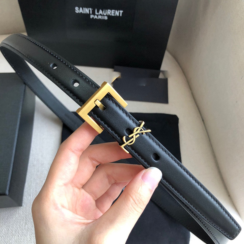 Sa**t Lau*nt cassandre thin belts 554465 20mm