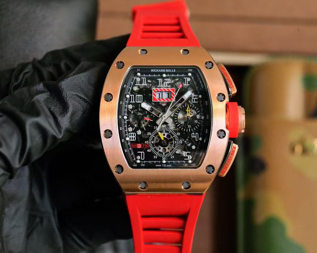 best swiss S*per clone richard mille rm 011 felipe massa replica watch