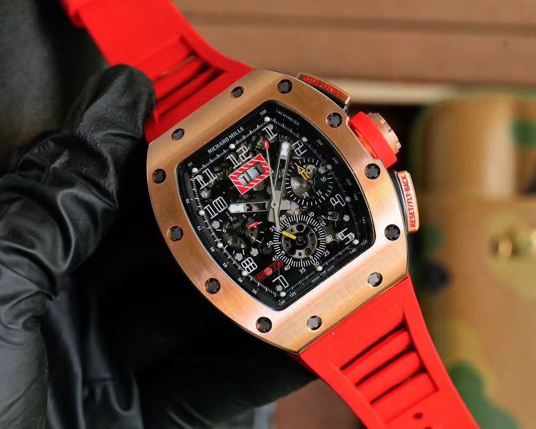 best swiss S*per clone richard mille rm 011 felipe massa replica watch
