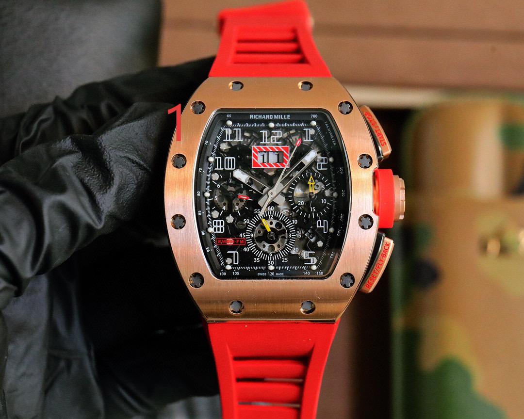 best swiss S*per clone richard mille rm 011 felipe massa replica watch