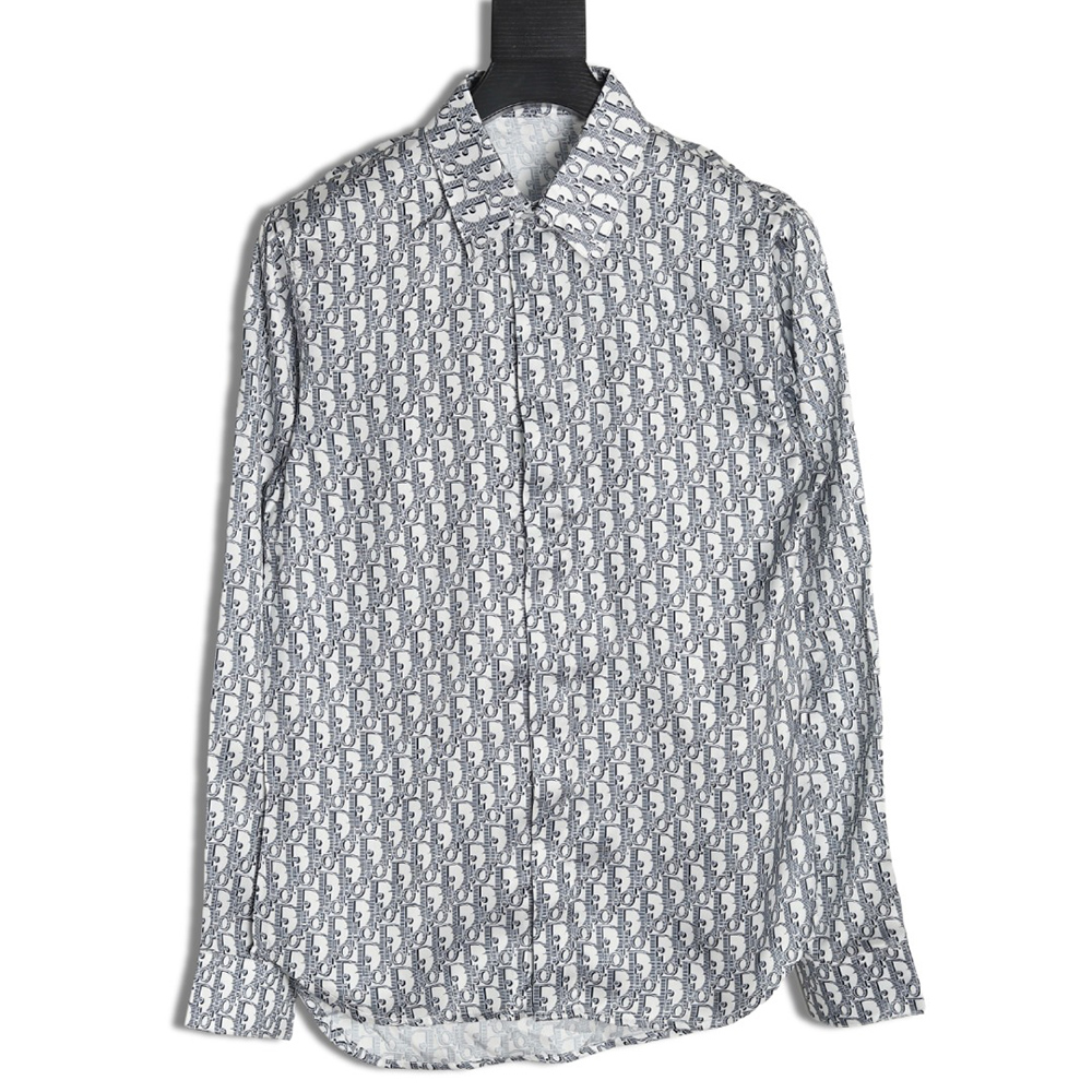 D*or monogram print shirt