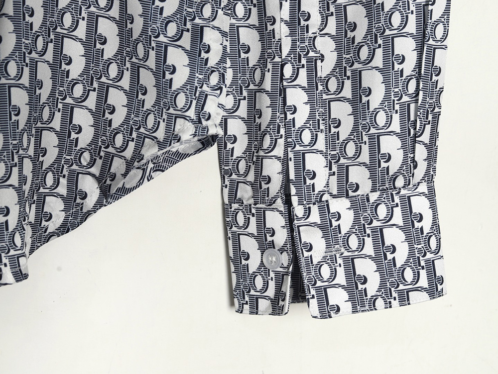 D*or monogram print shirt