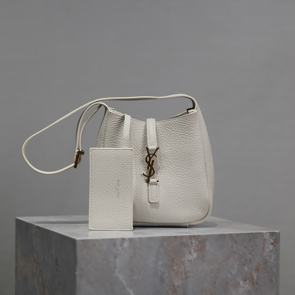 Sa**t Lau*nt le 5 á 7 grained leather bags 633158 15*16*7cm