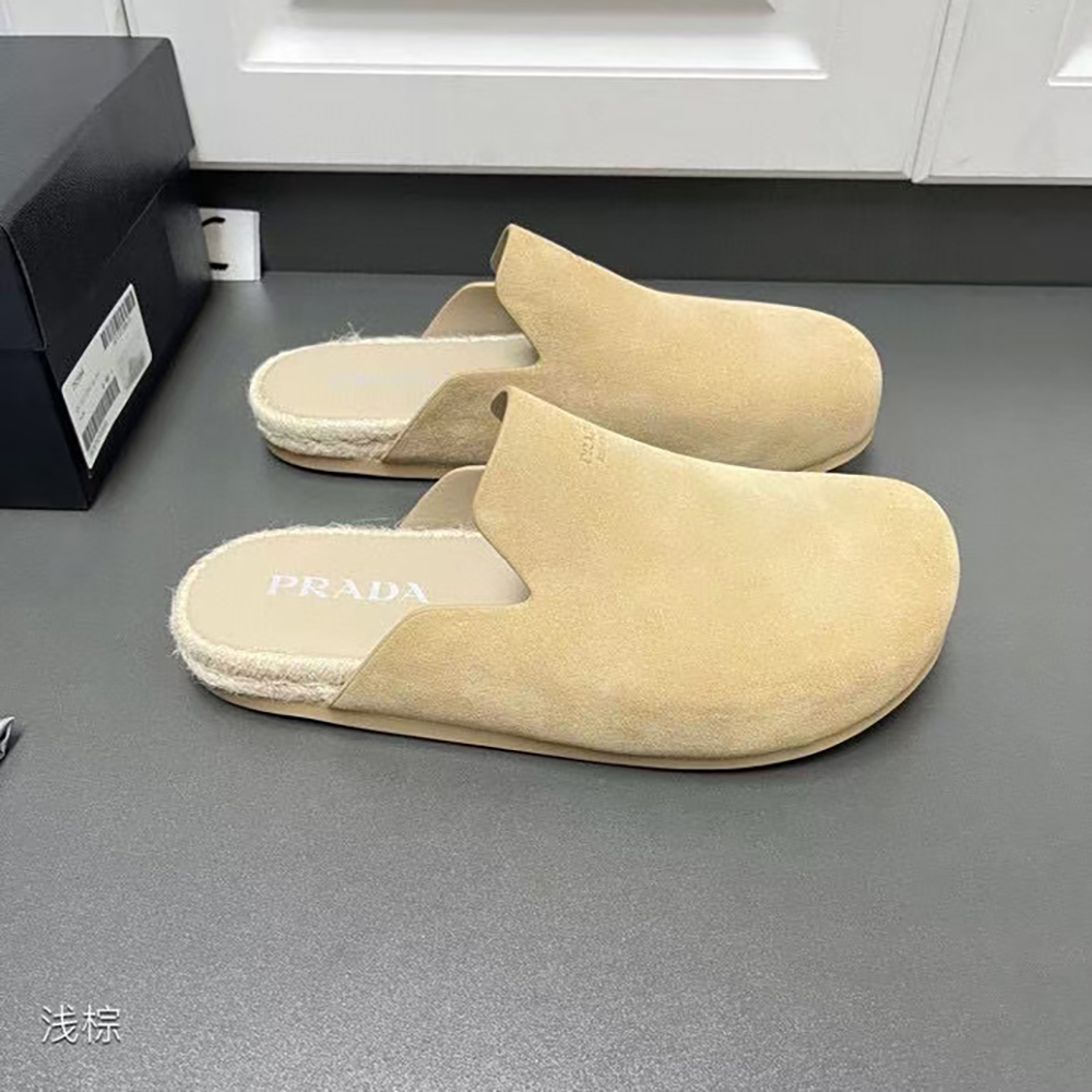 Pra*a suede mules