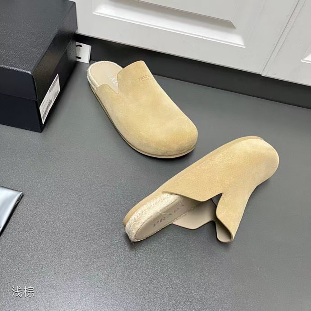 Pra*a suede mules