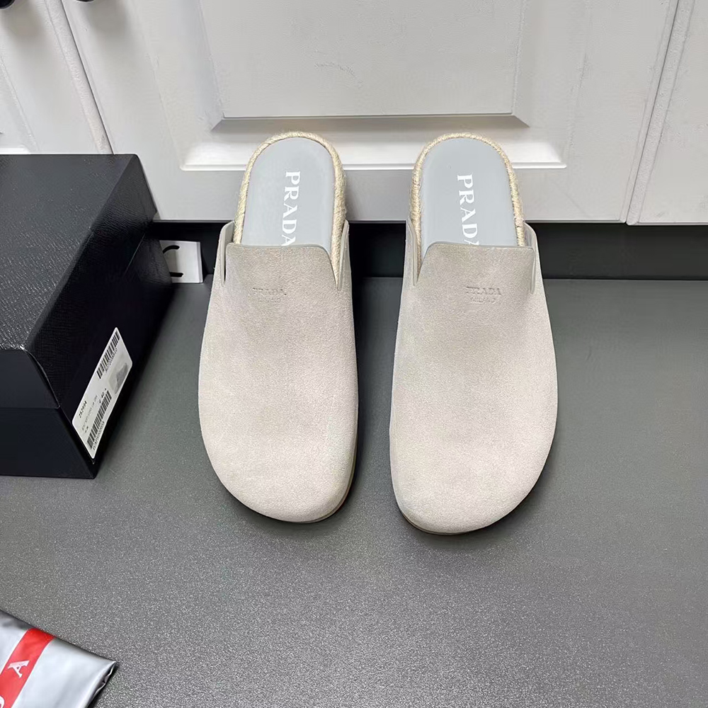 Pra*a suede mules