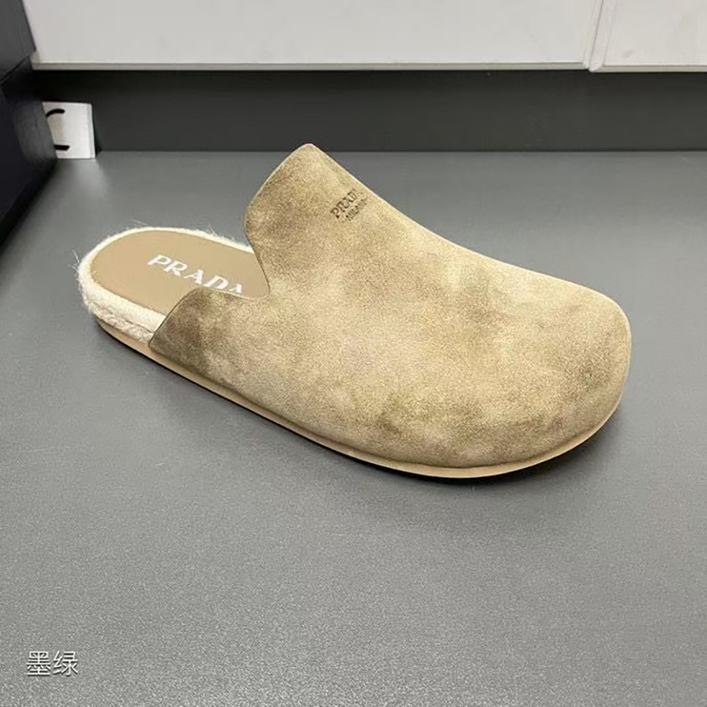 Pra*a suede mules