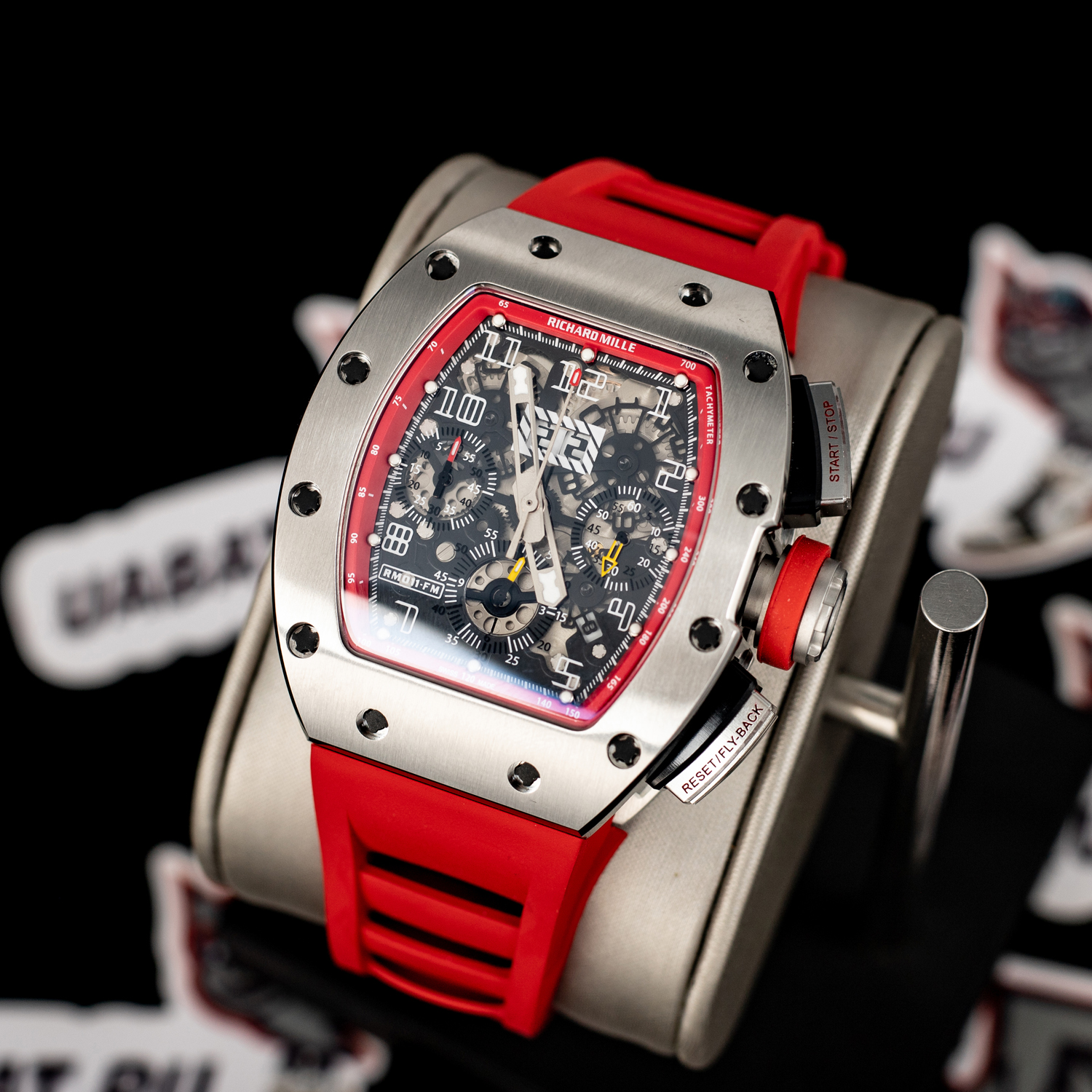 best swiss S*per clone richard mille rm 011 felipe massa replica watch