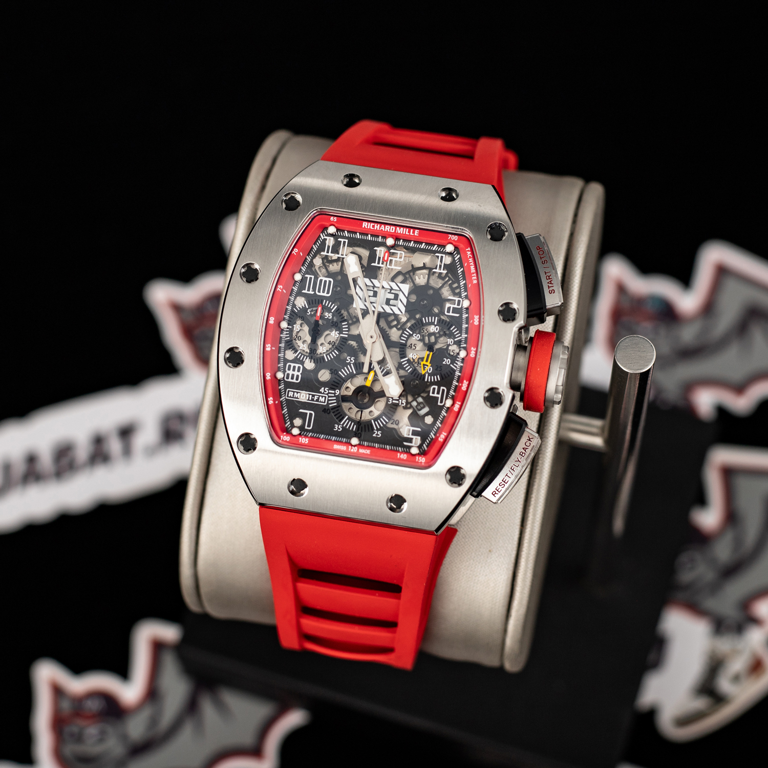 best swiss S*per clone richard mille rm 011 felipe massa replica watch