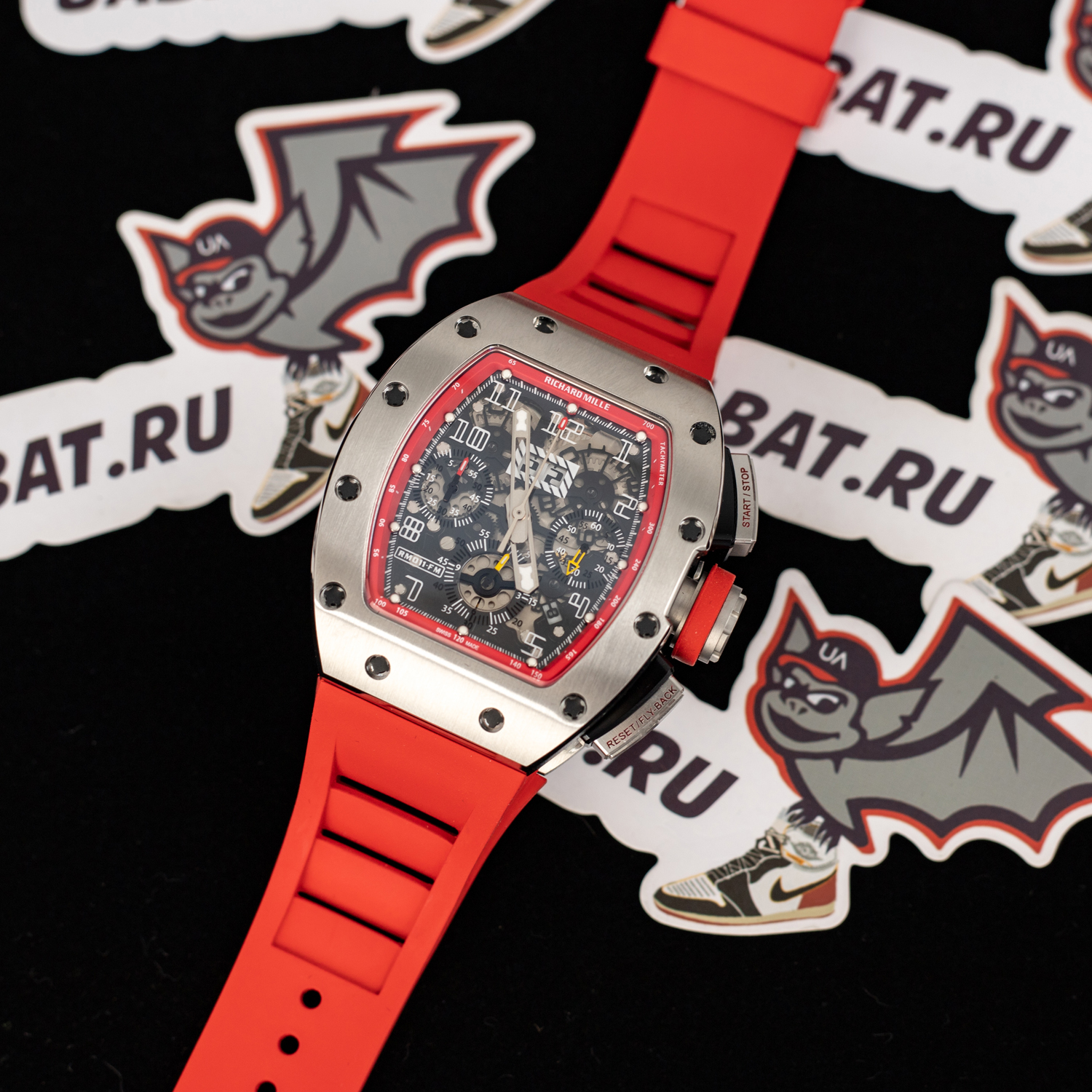 best swiss S*per clone richard mille rm 011 felipe massa replica watch