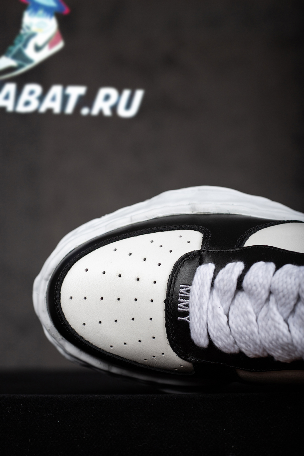 Ma*s*n mihara yasuhiro wayne og sole leather low 