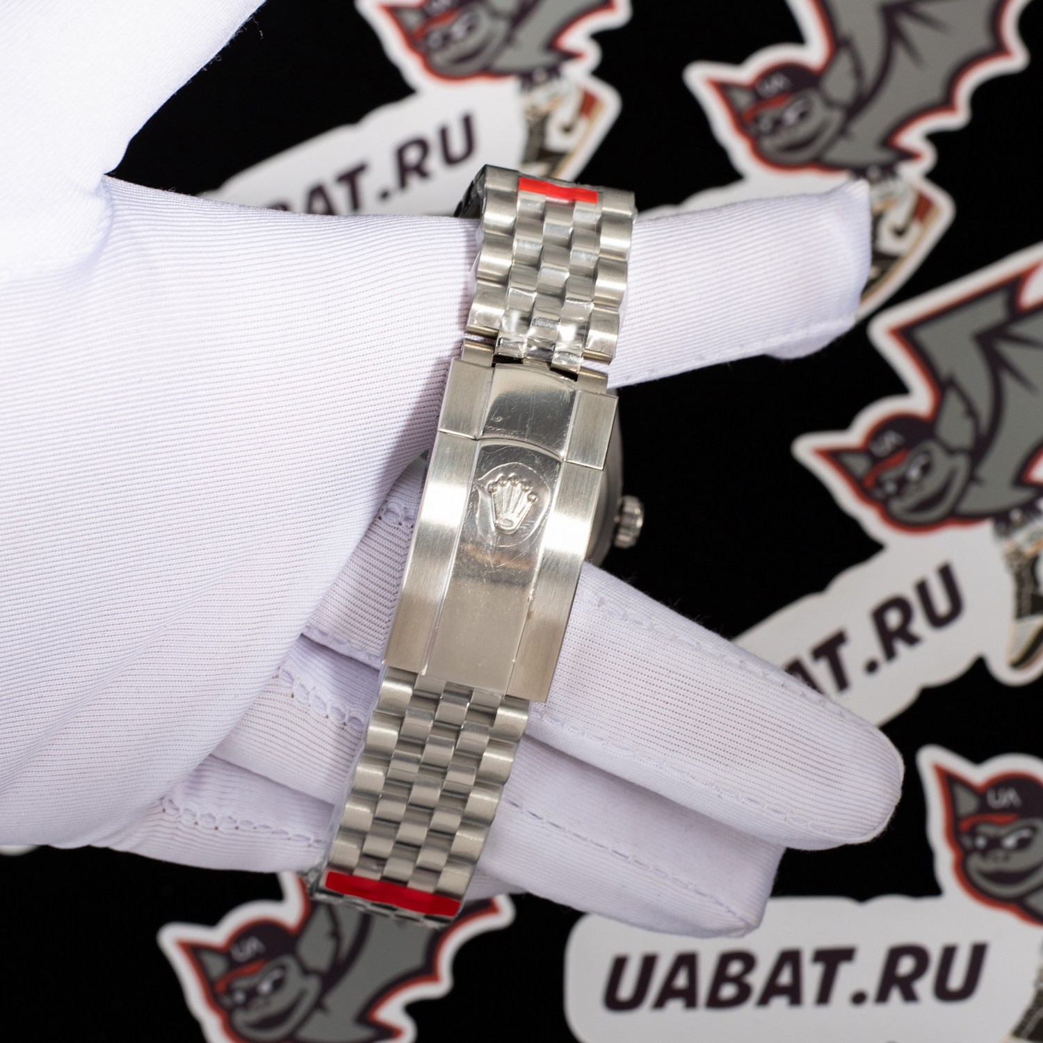 R*l*x - dj 36mm jub flt ss/ss white mop roman bp a3135 mod