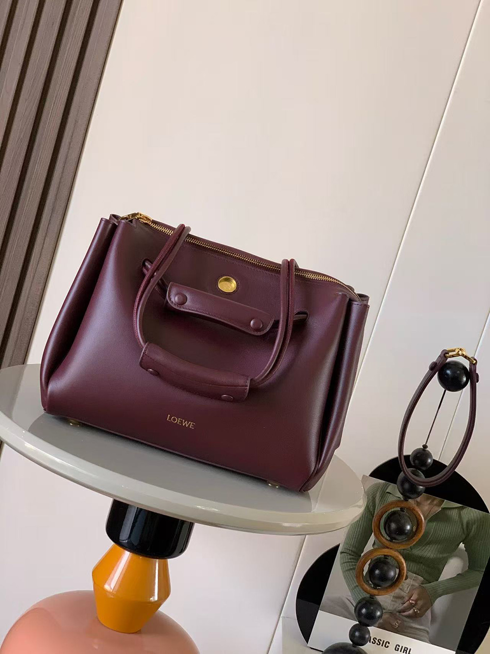 l0ew* madrid bag in S*pple calfskin