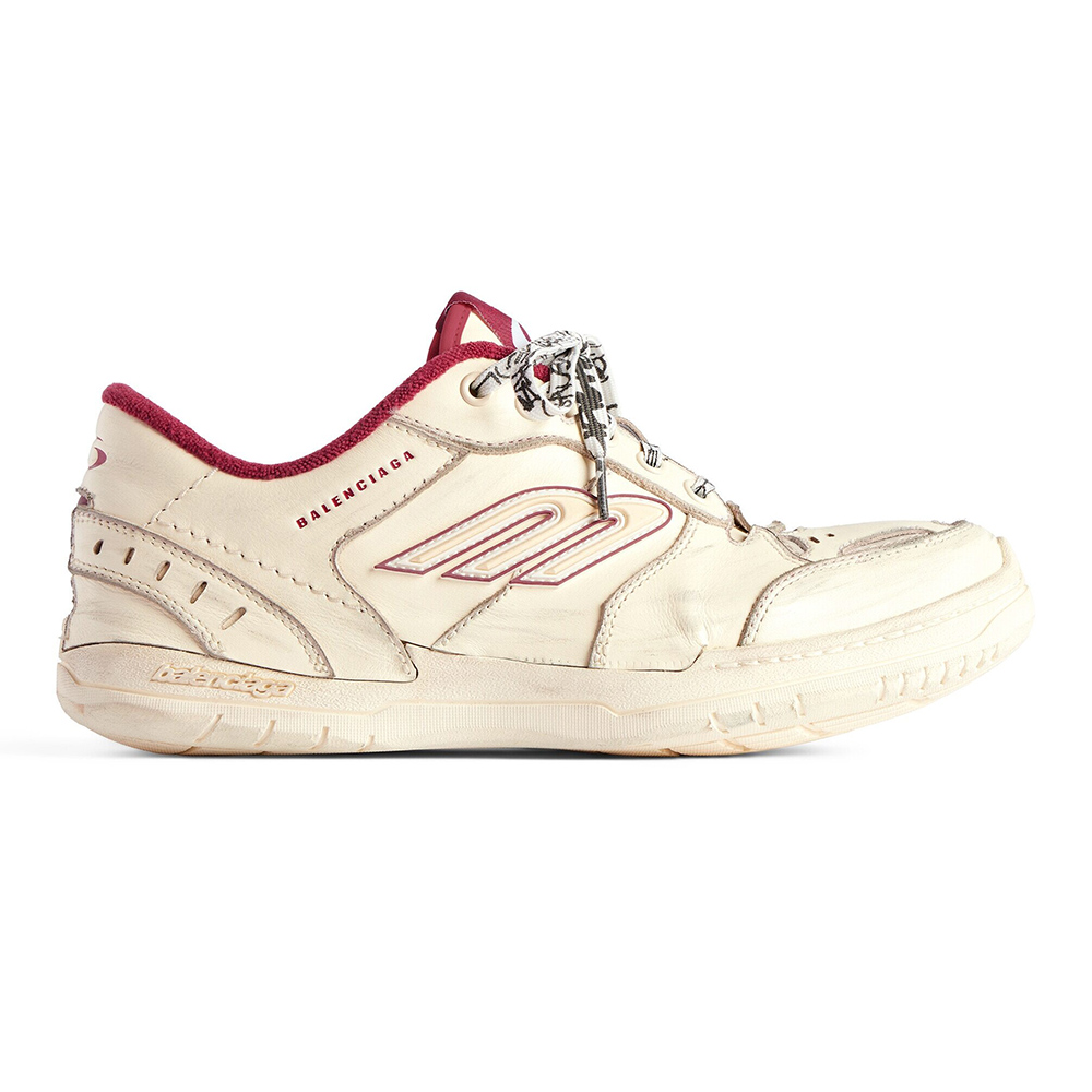Ba*len*cia*ga hamptons worn-out sneaker