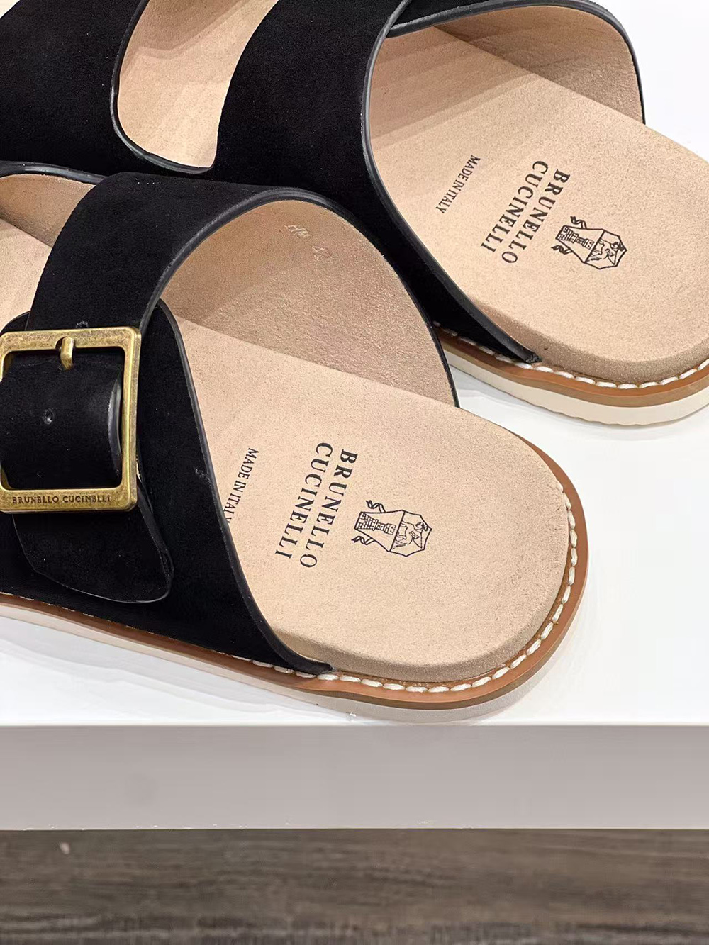 Brunello Cucinelli Suede Sandals