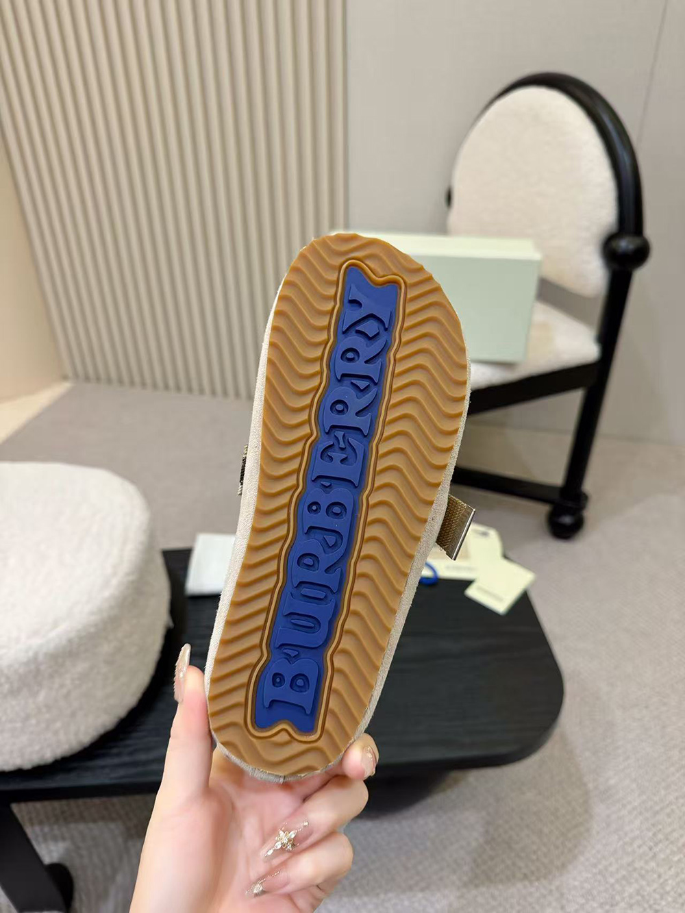 B**rry suede urchin clogs