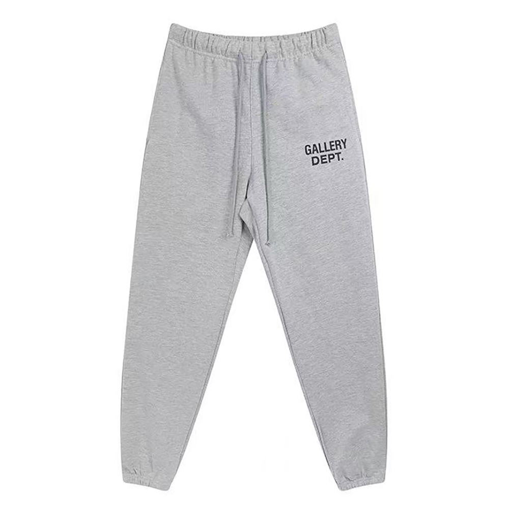 Gallery Dept Logo-Print Cotton weatpants