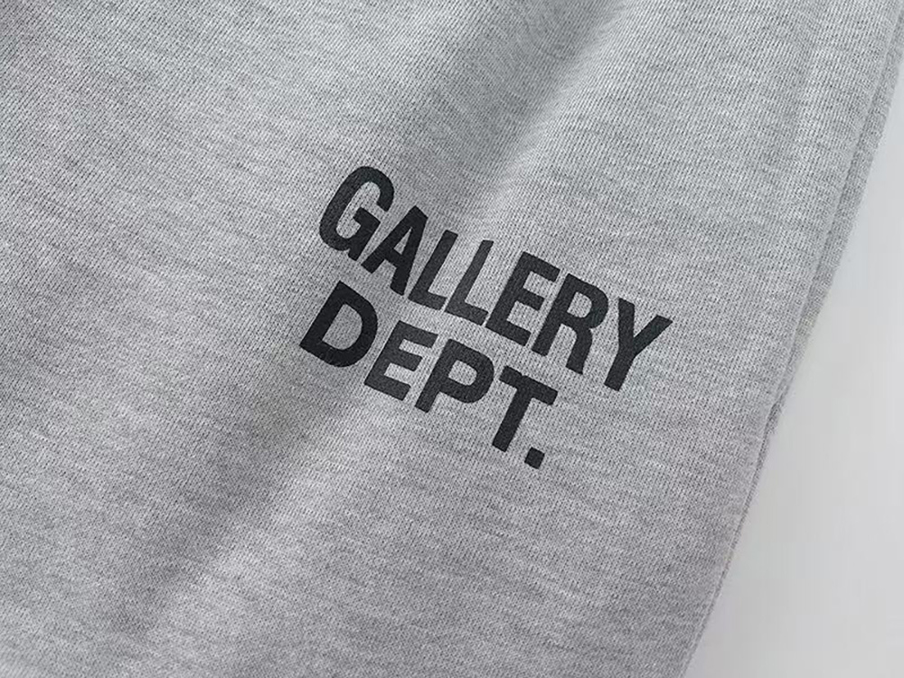 Gallery Dept Logo-Print Cotton weatpants