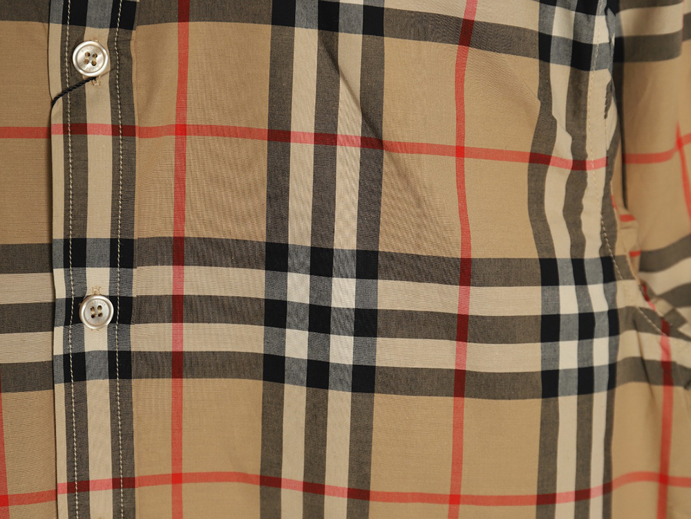 B**rry classic striped long sleeve shirt