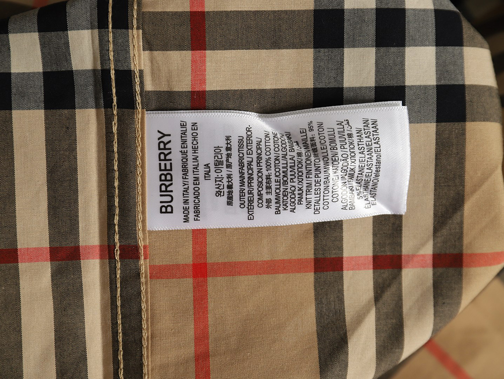 B**rry classic striped long sleeve shirt