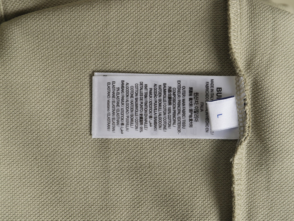 B**rry check collar short sleeve polo shirt