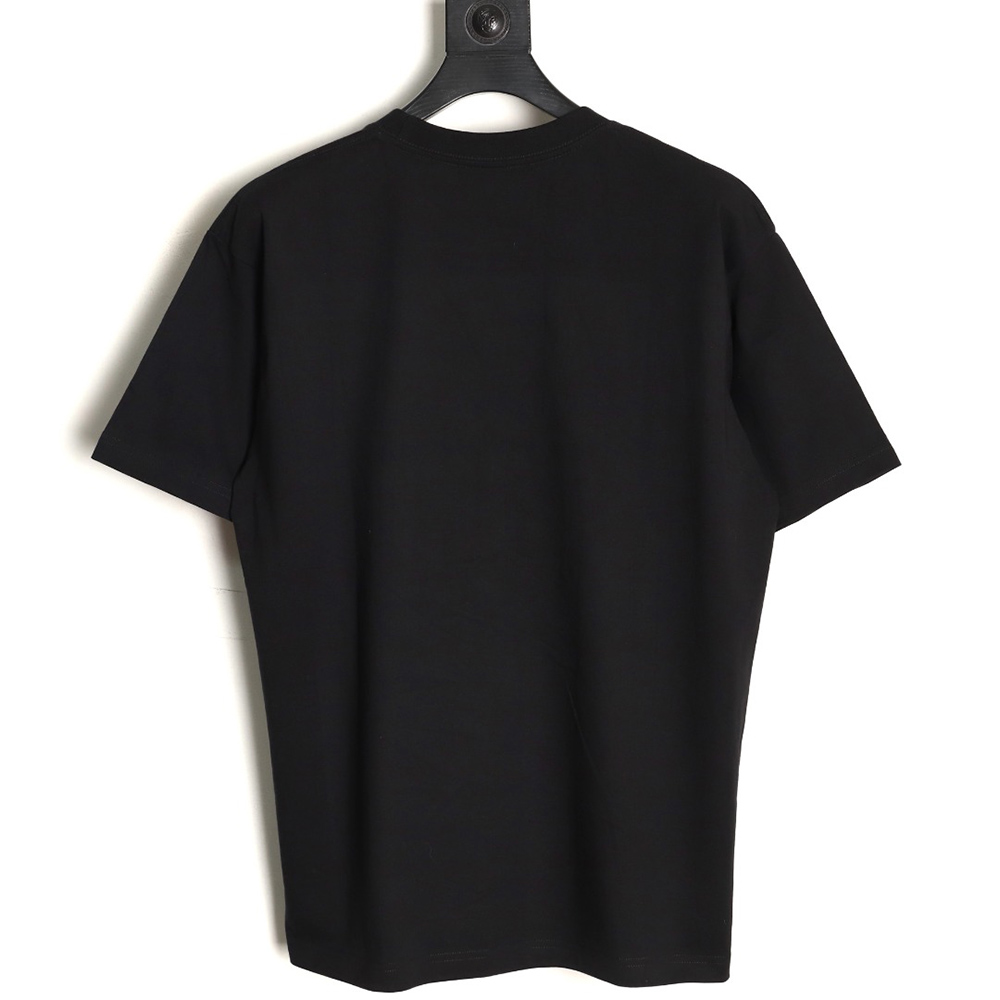 S*p*e logo graphic print crew neck short-sleeved t-shirt