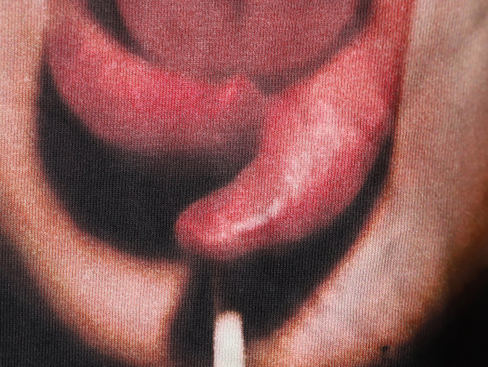 S*p*e logo graphic print crew neck short-sleeved t-shirt