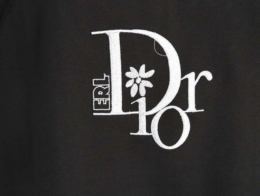 D*or & erl joint embroidered short-sleeved t-shirt tsk1
