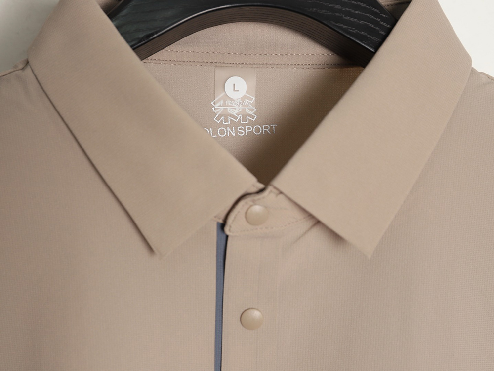 Kolon sport breathable business short polo shirt