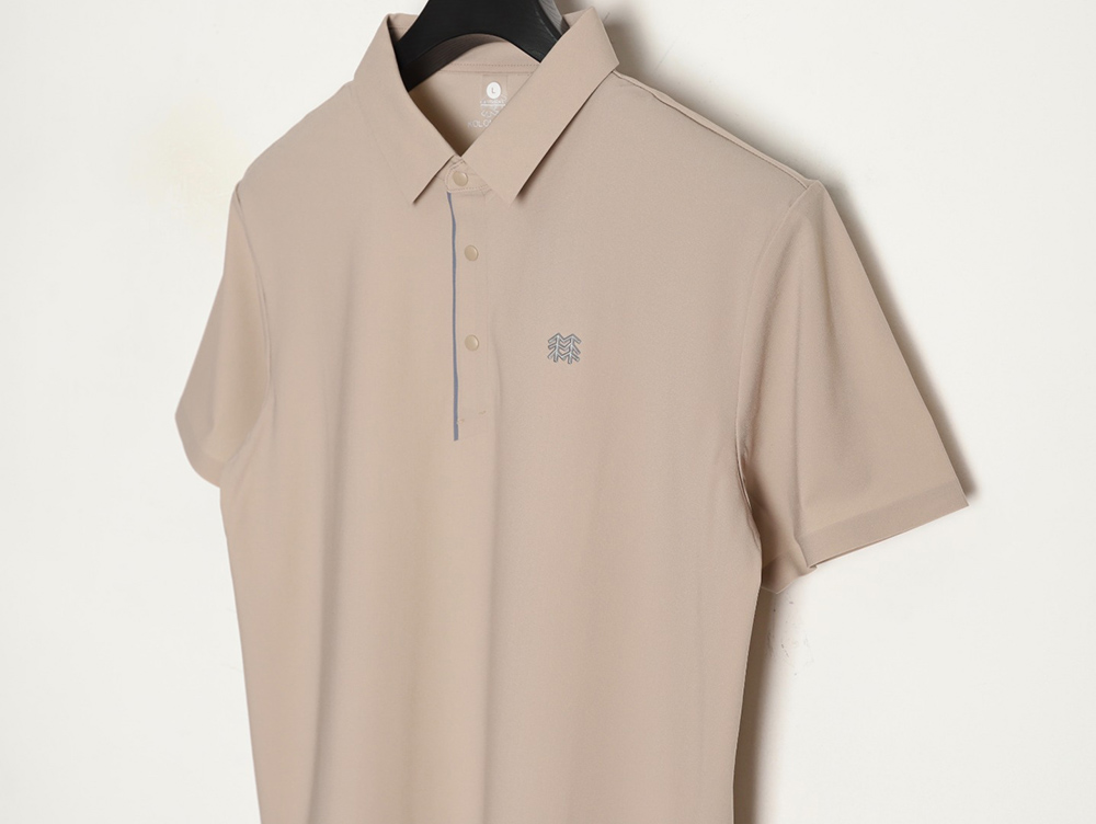 Kolon sport breathable business short polo shirt