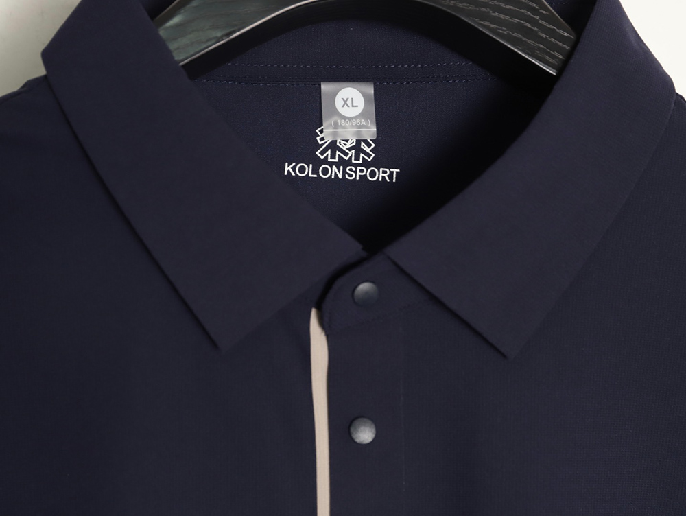Kolon sport breathable business short polo shirt TSK1