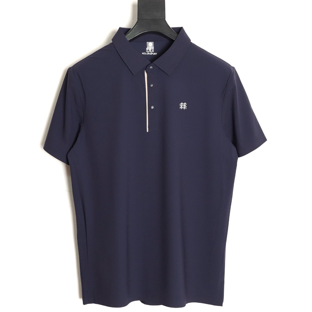 Kolon sport breathable business short polo shirt TSK1
