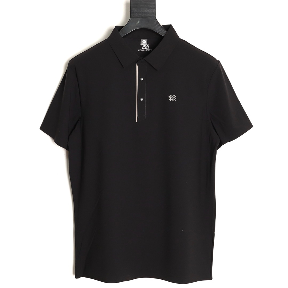 Kolon sport breathable business short polo shirt TSK2