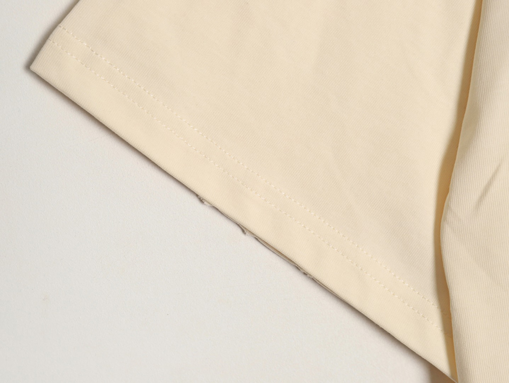 L0ew* cuff logo embroidered short-sleeved t-shirt