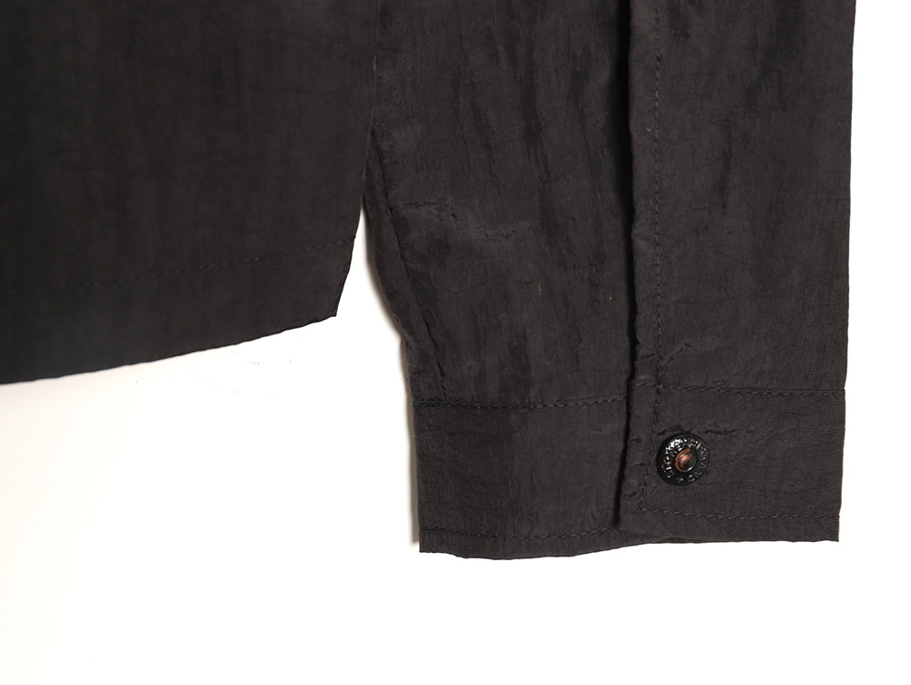 Stone Island solid color logo patch lapel zipper sun protection jacket