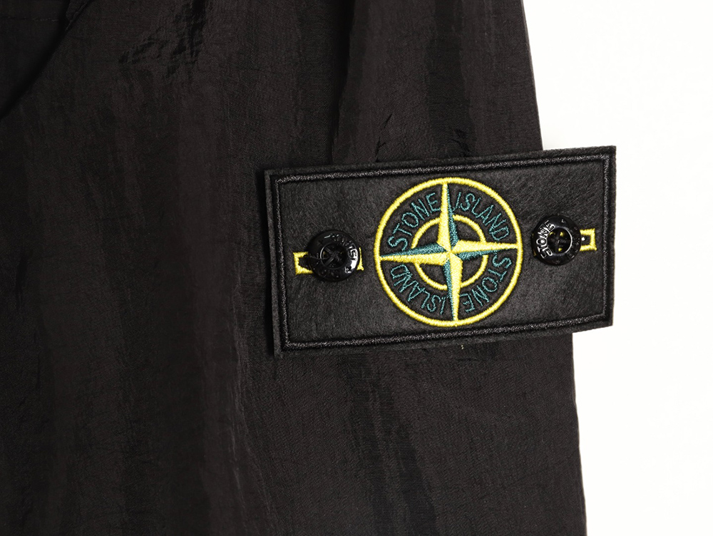 Stone Island solid color logo patch lapel zipper sun protection jacket