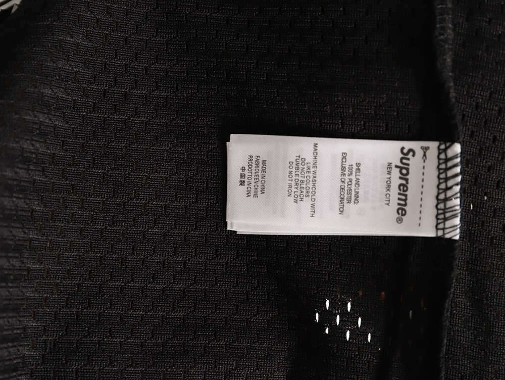 S*p*e printed mesh american baseball short-sleeved shirt