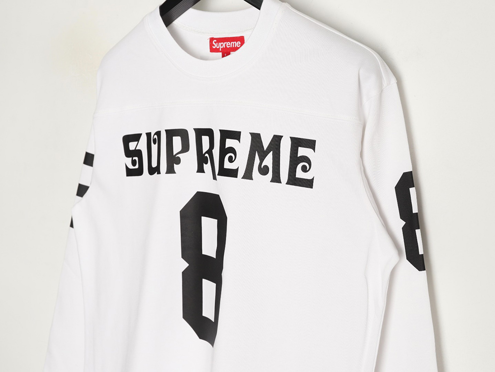 S*p*e no. 8 sanskrit font long-sleeved t-shirt