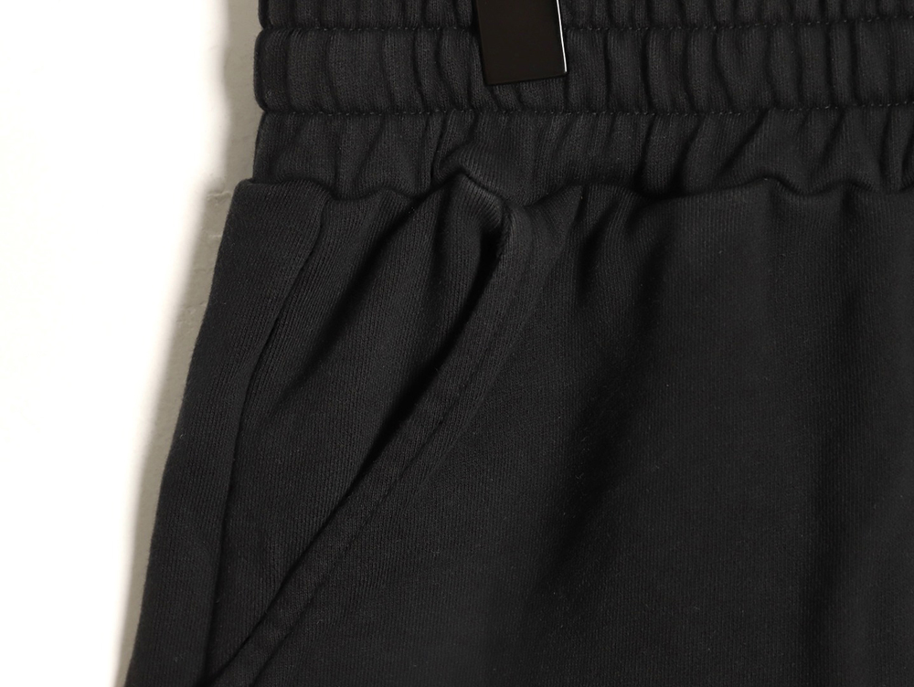 Ba*len*cia*ga fuzzy cola distressed ripped shorts